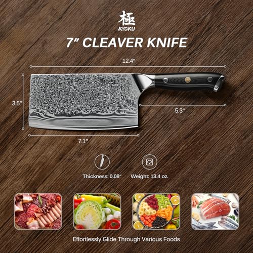 Vegetable Cleaver Knife (Meat Cleaver Knife / 7")