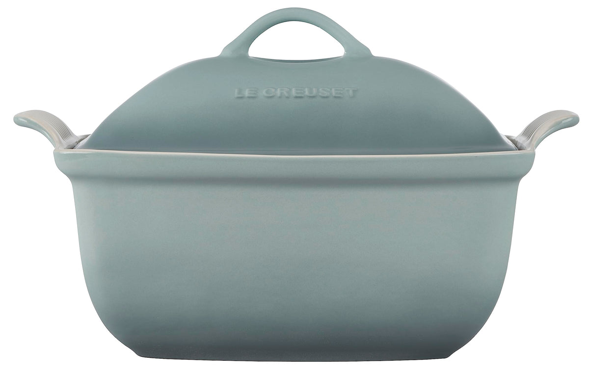 Heritage Stoneware Deep Baker with Lid (Sea Salt)
