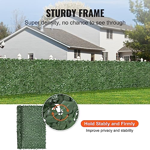 Artificial Ivy Privacy Fence Screen (Ivy / 96 x 72 inch)