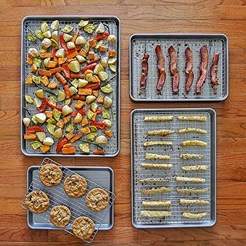 Jelly Roll Baking Pan and Bakeable Cooling Rack