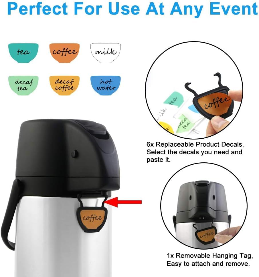 Airpot Coffee Dispenser Thermal with Pump (101.4 Ounces)
