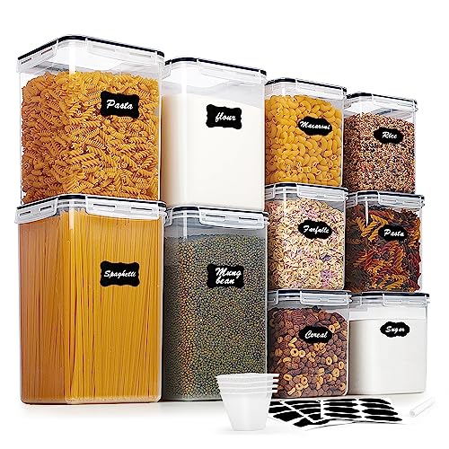 10 PCS Flour and Sugar Storage Container Sets for Advanced Baker (10 Count)