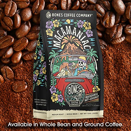 Macamaniac Macadamia and Coconut Flavored Coffee