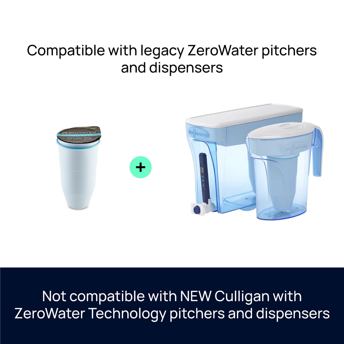 52 Cup Large Water Filter Dispenser Removes PFOA (52-Cup)