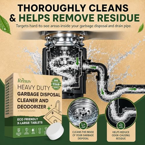 Dishwasher Cleaner + Garbage Disposal Cleaner (Dishwasher + Garbage Disposal Cleaner)