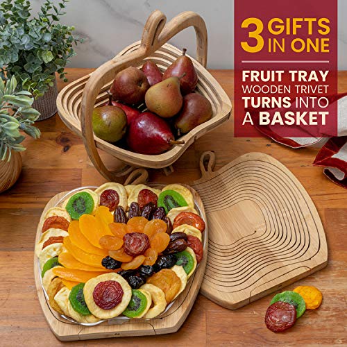 Dried Fruit Gift Basket (Red Box)