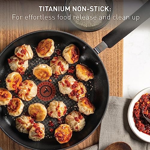 Ultimate Hard Anodized Nonstick Fry Pan Set (2-Piece / Onyx)