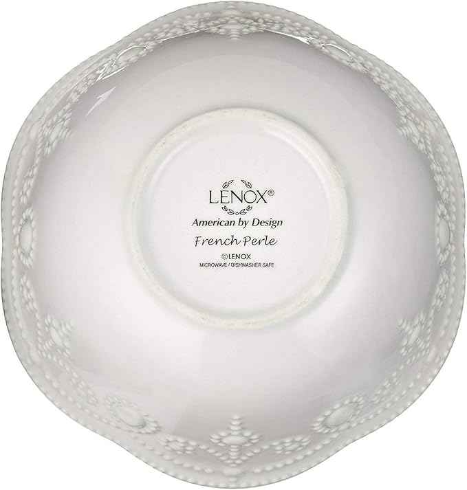Lenox French Perle Dinner Plate, White