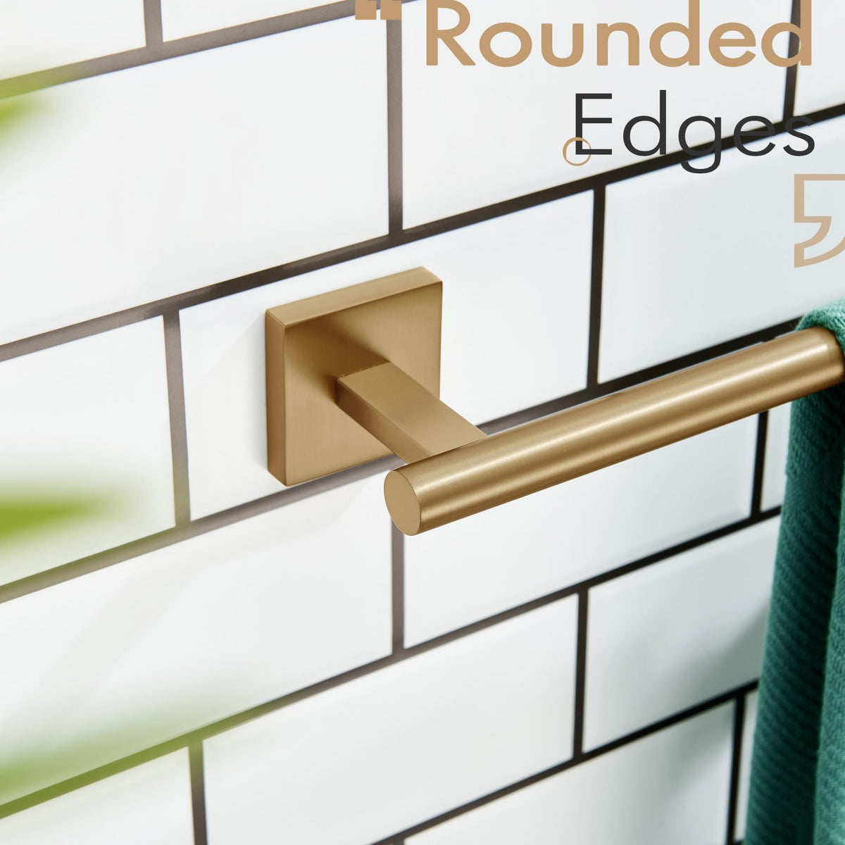 Towel Bar Bathroom Towel Holder for Bath Kitchen Cabinet Towel Rails 20 Inch Champagne Bronze Stainless Steel B4005CPG (Champagne Bronze / 20-Inch)