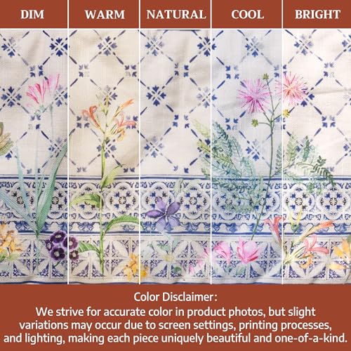 Double Oven Mitts 100% Cotton Double Oven Glove (015 - Faience / 7" x 35" (Double Oven Mitt))