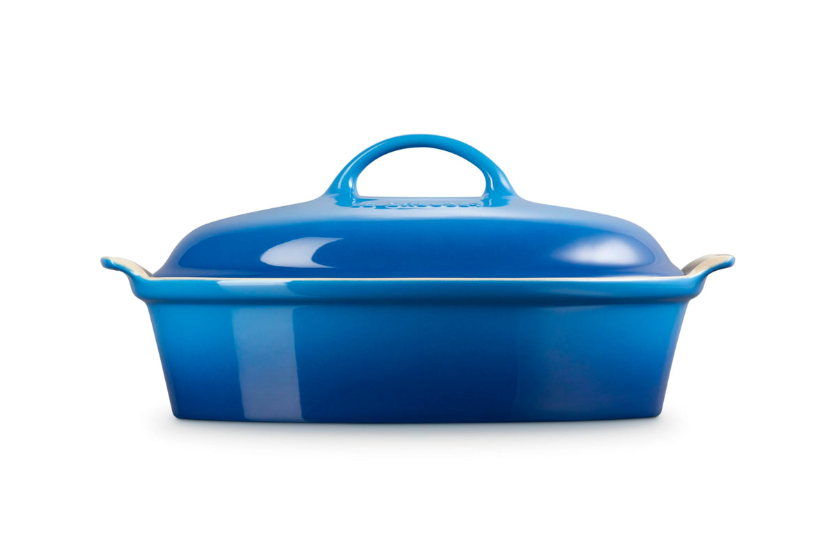Stoneware Heritage Covered Oval Casserole (Marseille)