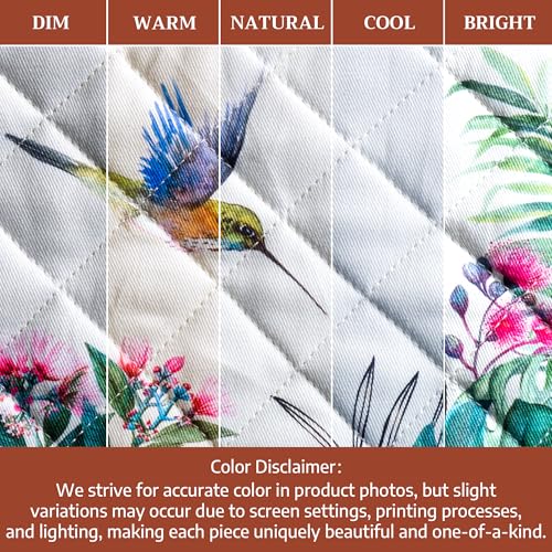 100% Cotton Oven Mitt & Pot Holder Set (011 - Tropiques / 7.5" x 13" & 8" x 8" (Oven Mitt & Pot Holder))