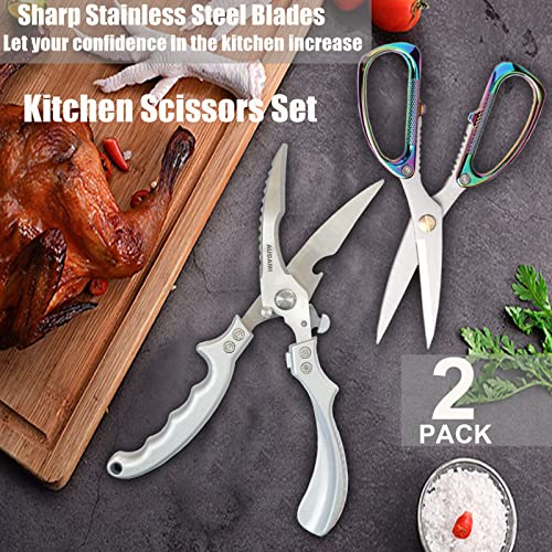 2 Piece Kitchen Shears Set