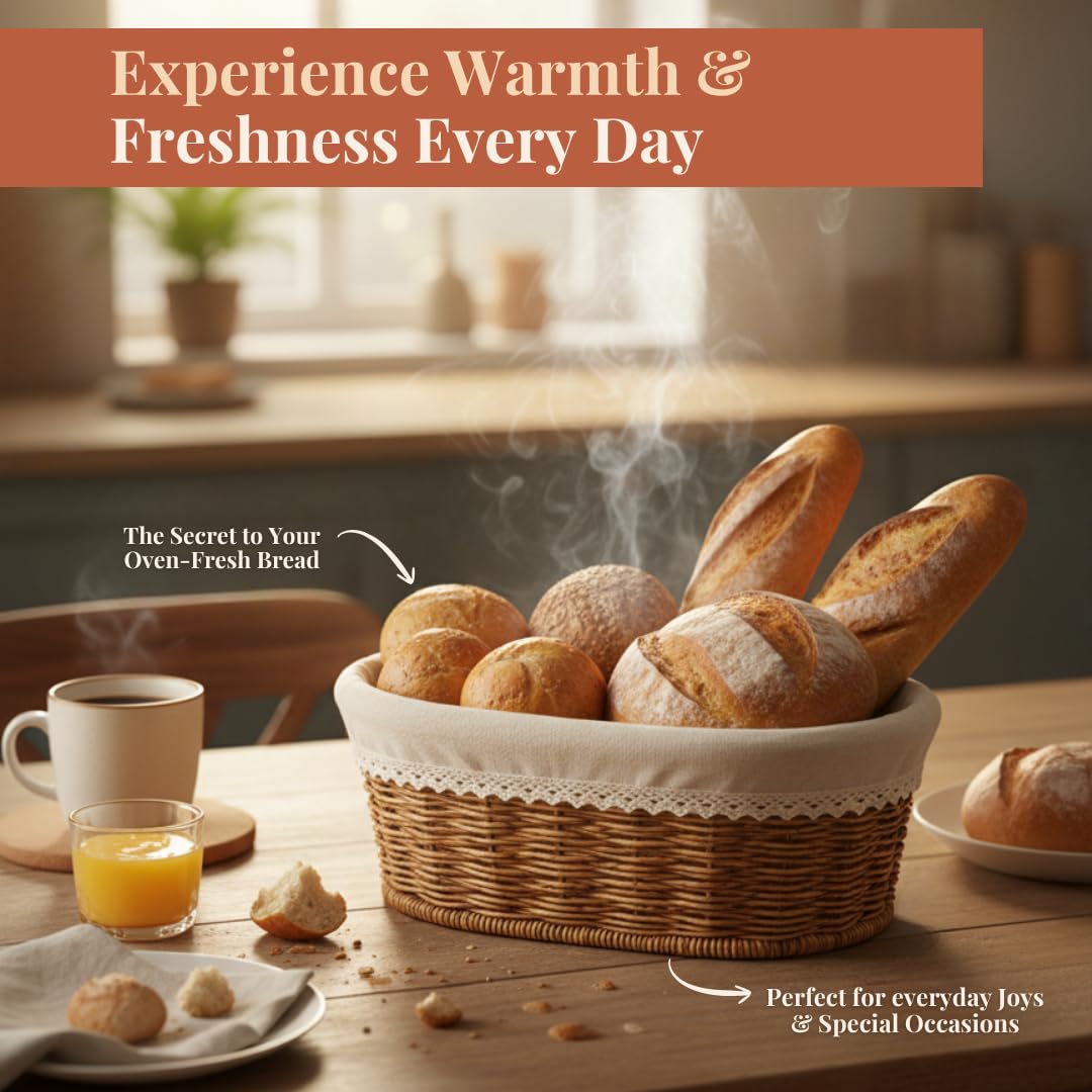 Bread Basket with Warmer (Bohemian)