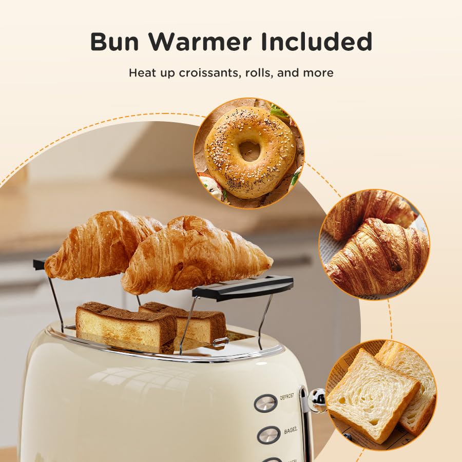 Retro 2‑Slice Toaster