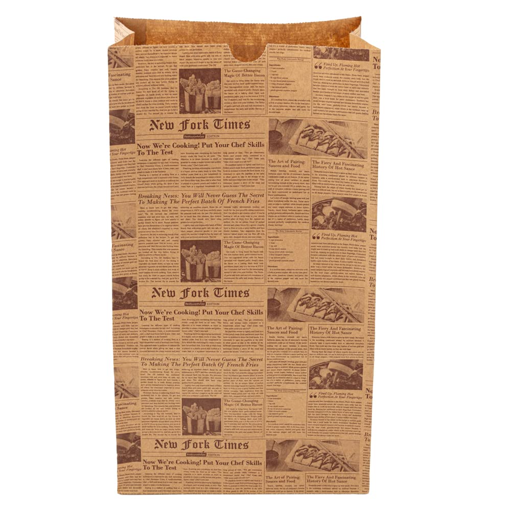 Kraft Paper Newsprint Bag (12 lb / Kraft Newsprint)