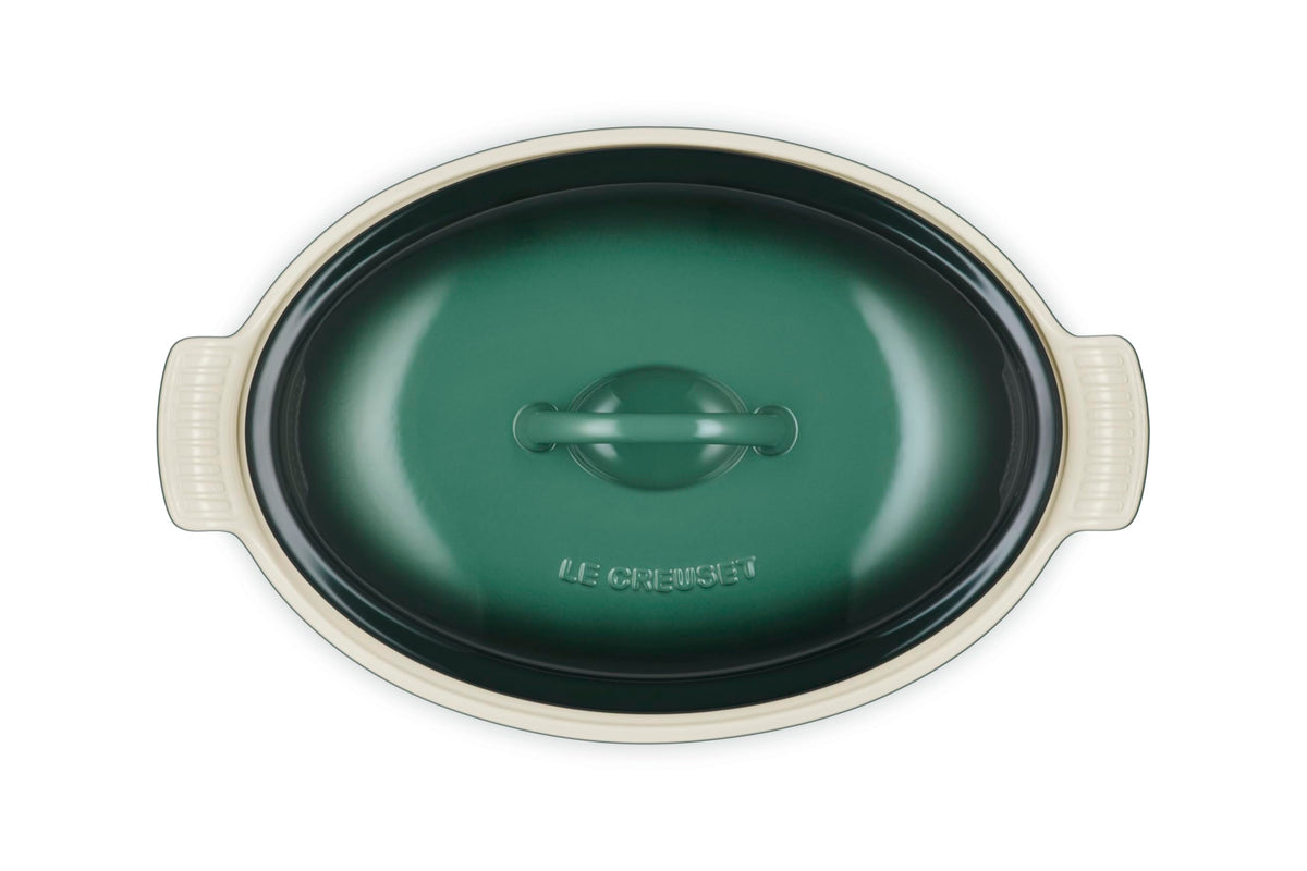Stoneware Heritage Covered Oval Casserole (Artichaut)
