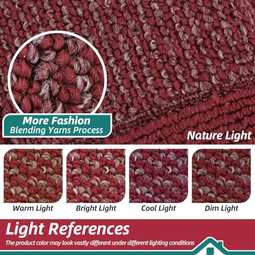 Indoor Door Mat 32" x 48" (Red / 32" X 48" (Rectangular))