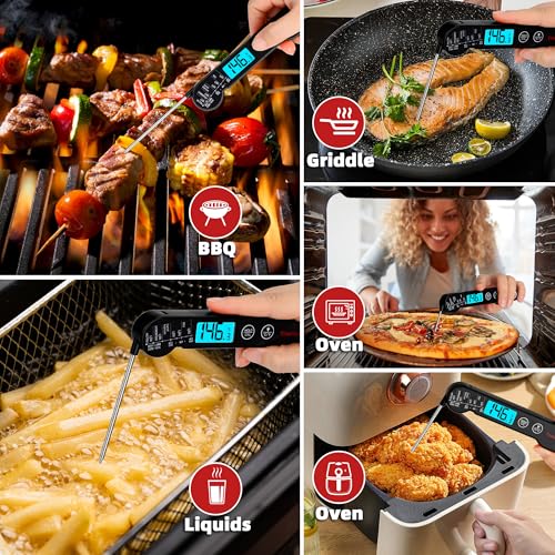 Professional Digital Meat Thermometer Instant Read Waterproof