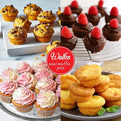 Mini Silicone Muffin Pan (1 Pc: 24 Cups, Mini)