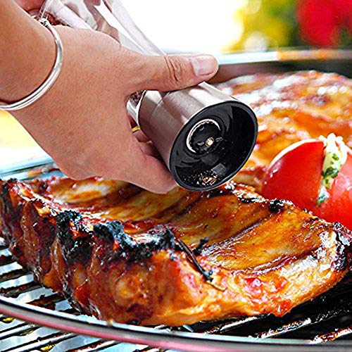Original Stainless Steel Salt or Pepper Grinder (Silver1)