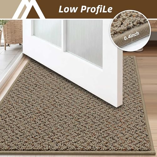 Hallway Runner Rugs Non (Taupe / 2' x 6')