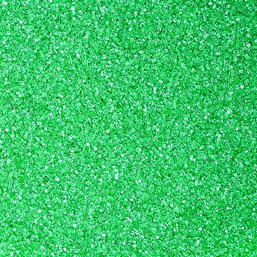 Green Sanding Sugar Sprinkles (3.2 Ounce)