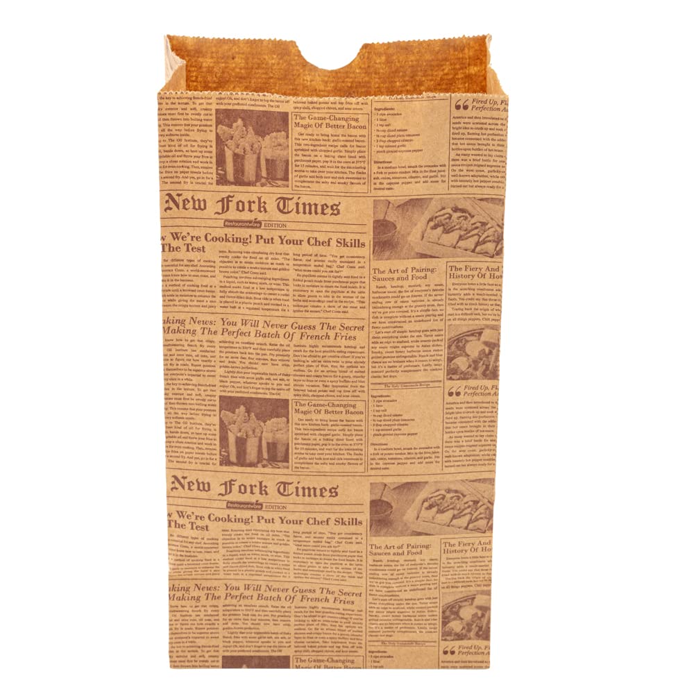Kraft Paper Newsprint Bag (4 lb / Kraft Newsprint)