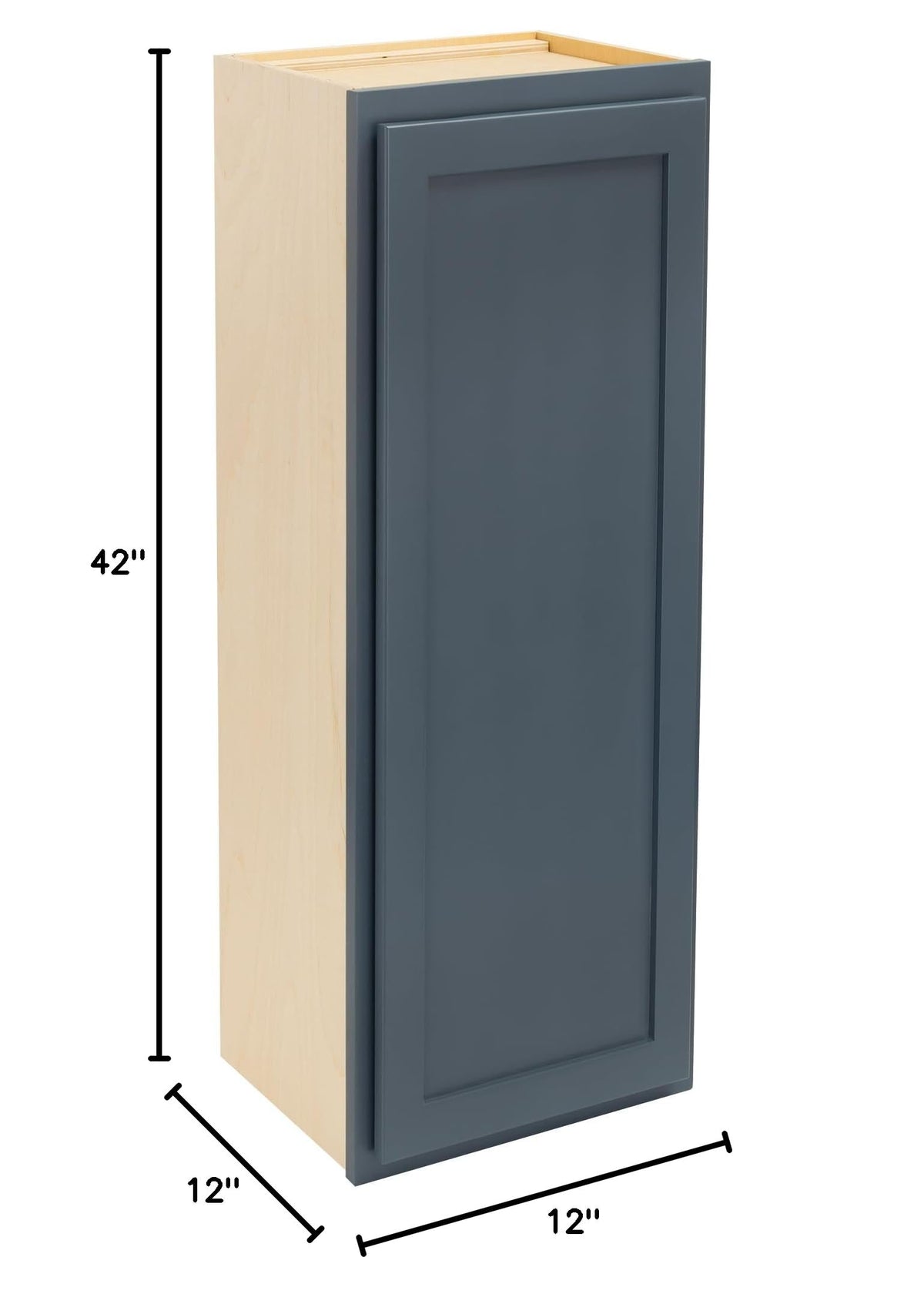 Quicklock RTA (12"D x 12"W x 42"H Standard / Needlepoint Navy)
