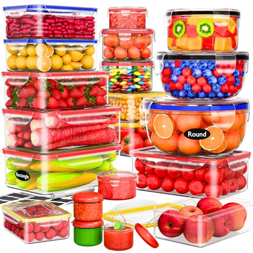40 PCS Food Storage Containers with Lids (40 Pcs)