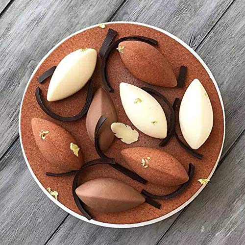 Olive Shape Silicone Mold for Baking Mousse Cake