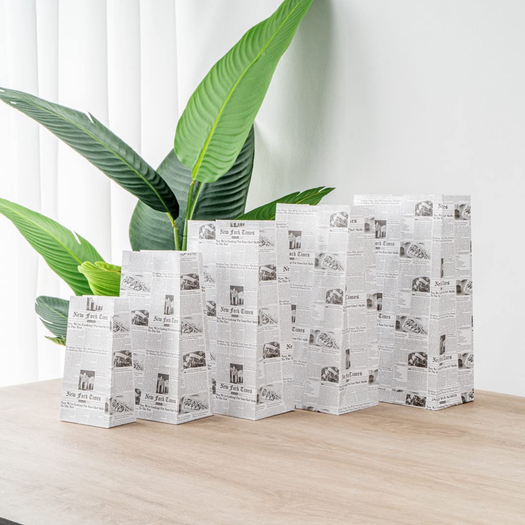Bag Tek 2 Lb Disposable Lunch Bags (2 lb / Newsprint)