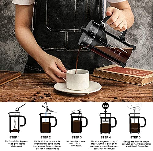 French Press 34oz (Black / 34oz)