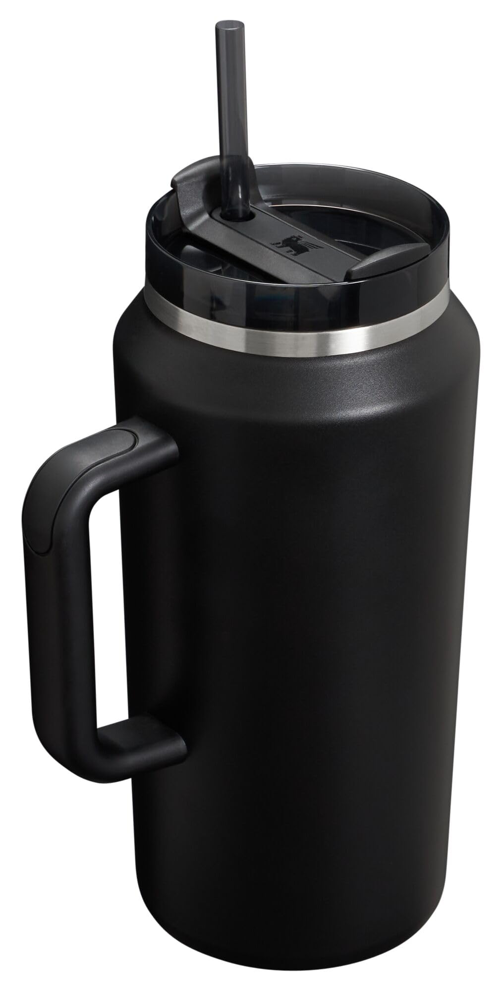 Quencher H2.0 Tumbler with Handle & Straw 64 oz (64 Ounces / Black 2.0)