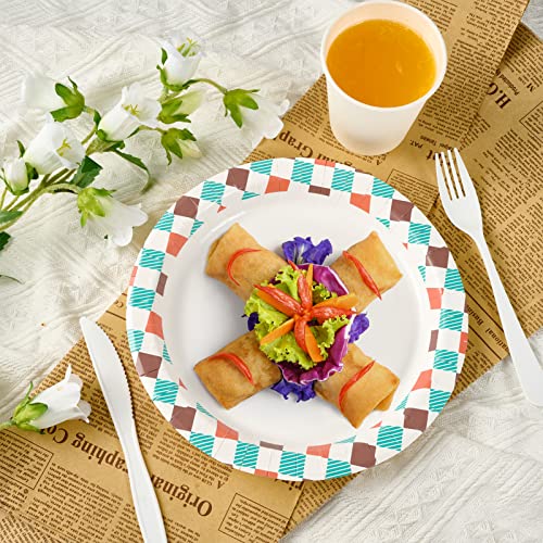 360 pack Paper Plates 8.375 Inch (6-8.375in-360pack)