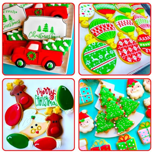 Christmas Ornament Cookie Cutters 8Pcs