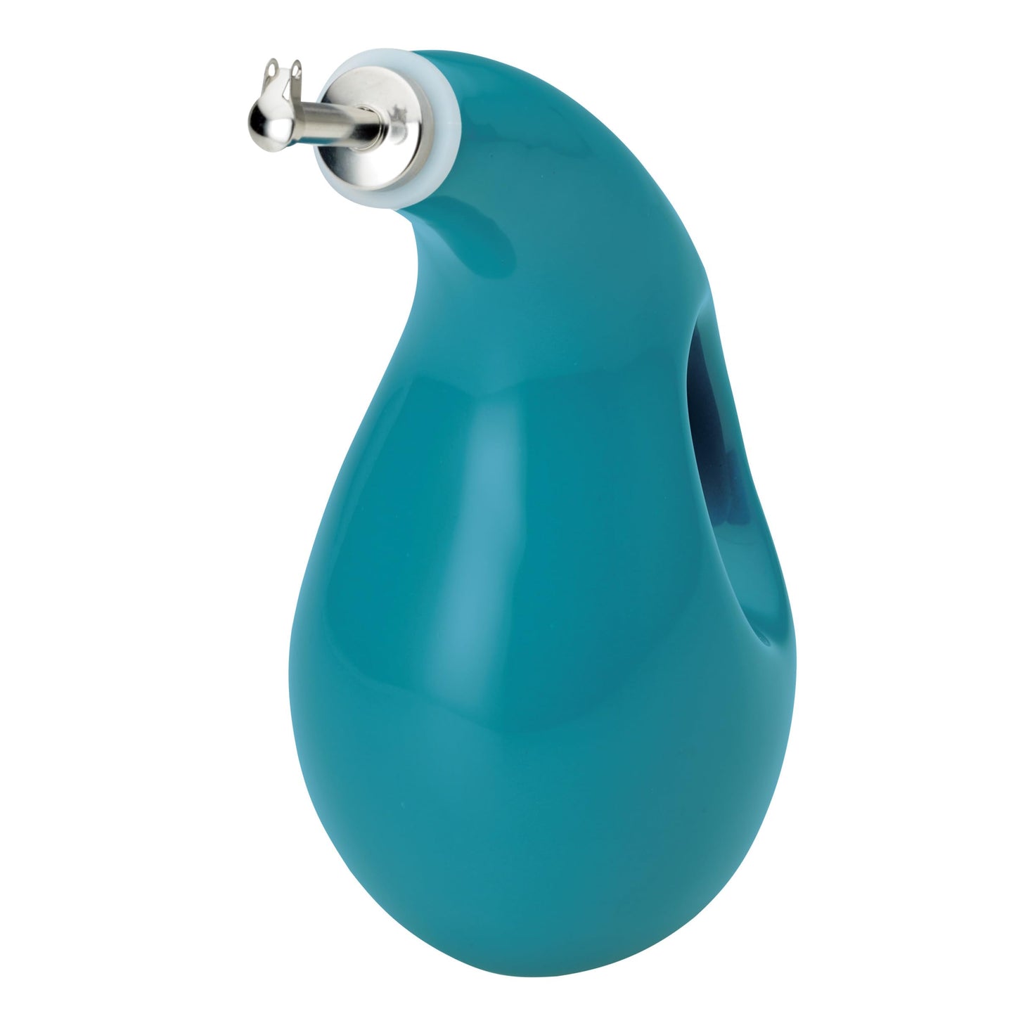 Ceramics EVOO Oil and Vinegar Dispensing Bottle (Turquoise / 24 Ounces)