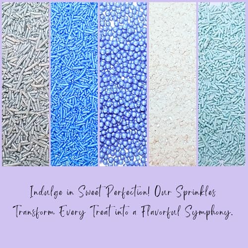Blue Sprinkles Mix (5 Ounce)