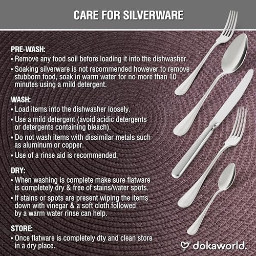 Semi Matte Design Flatware (Silver Semi-Matte)