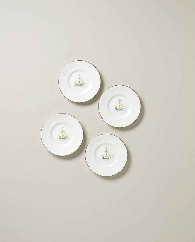 Lenox 897266 British Colonial Tradewind Dessert Plates, Set of 4