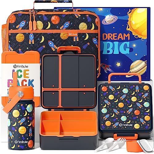 Kids Bento Lunch Box with 4 Compartments (A4. Space)