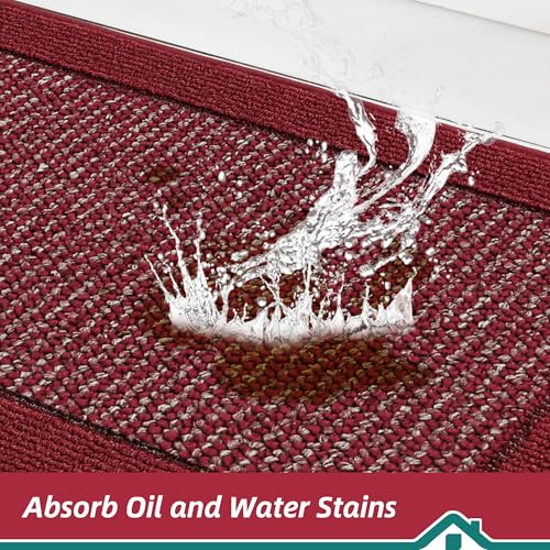 Kitchen Rugs 24"x36" (Red / 24" X 36" (Rectangular))