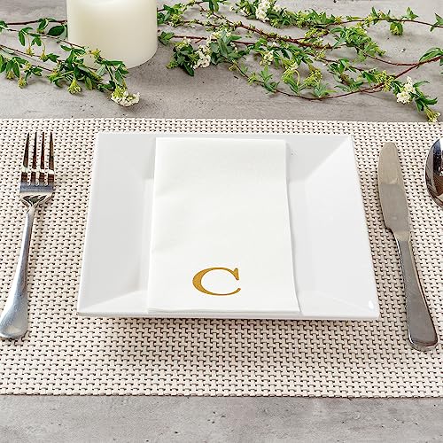 Luxenap 15.8 X 7.9 Inch Linen (Gold / 2000 Count / C)
