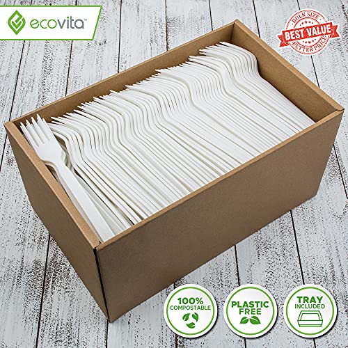 100% Compostable Forks
