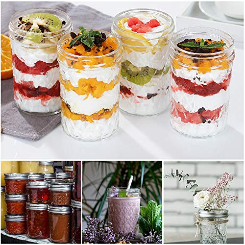 Mason Jars Variety Pack (4-8-12 12 PACK)