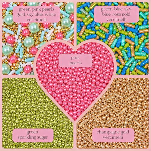 Sprinkles 5 Pack Assorted Cake Decorating Mix