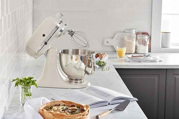 KitchenAid Artisan Series 5 Quart Tilt Head Stand Mixer with Pouring Shield KSM150PS, Milkshake