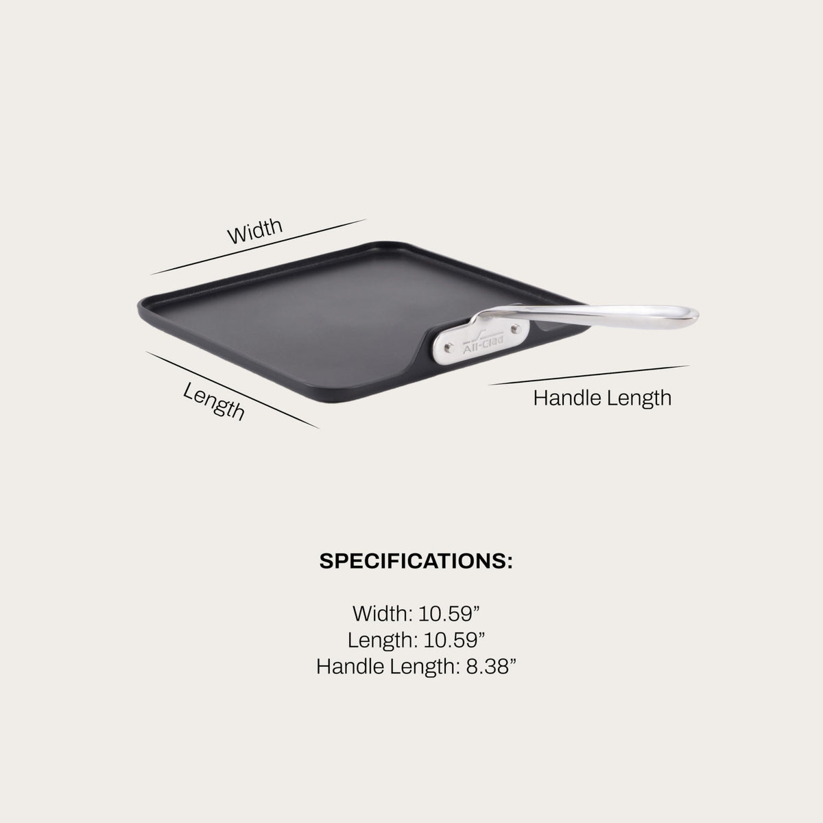HA1 Expert Nonstick (Griddle / 11" x 11")