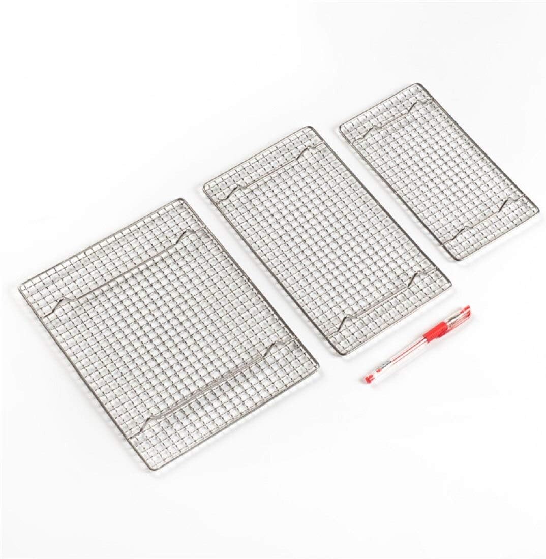 304 Stainless Steel Cooling Rack Versatile Baking Rack Heat Resistant Rust Proof Sturdy Grate 10.6"*6.3" - HomeSpice