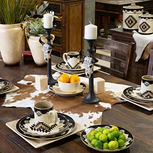 Chalet Aztec 16 Piece Ceramic Dinnerware Set (Chalet / 16 Piece)